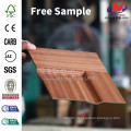 JHK-F01 Good Quality Flat Red Sapelli Natural Deep Mold HDF Simple Door Skin Factory